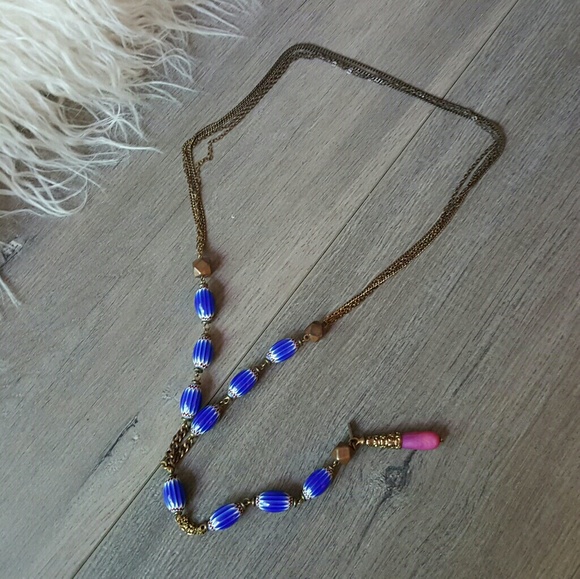 Vanessa Mooney Chevron Bead Necklace - Picture 2 of 7